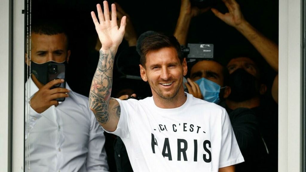 Lionel Messi ke PSG
